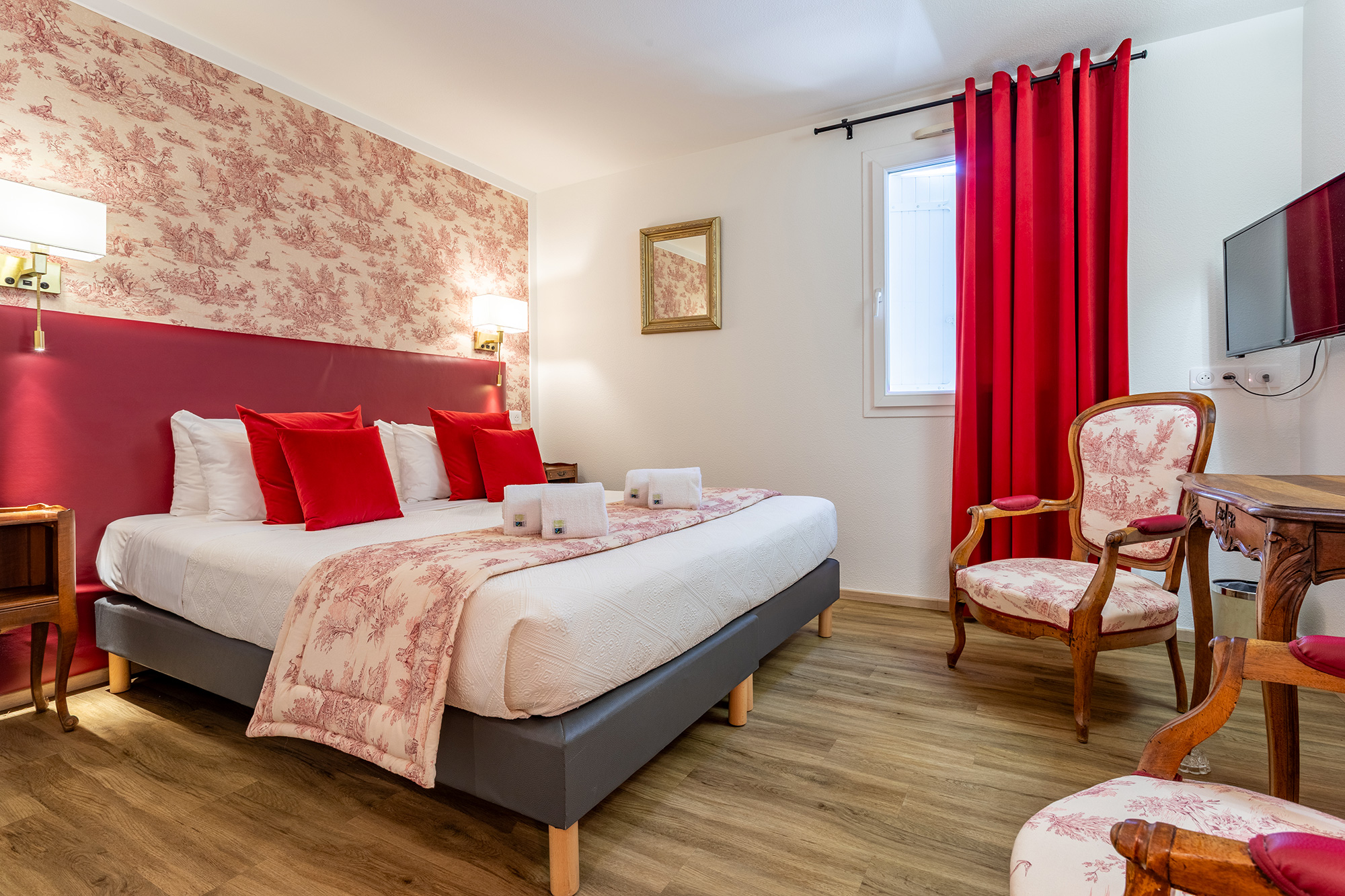 Chambre côté cour