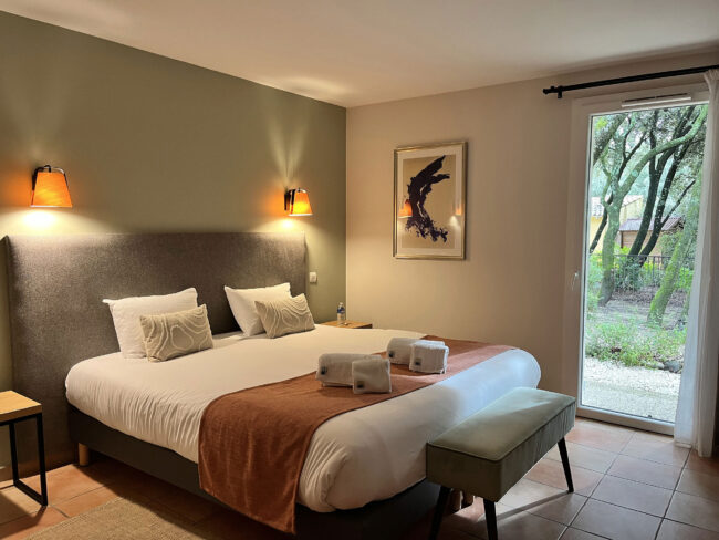 Chambre rez-de-jardin +