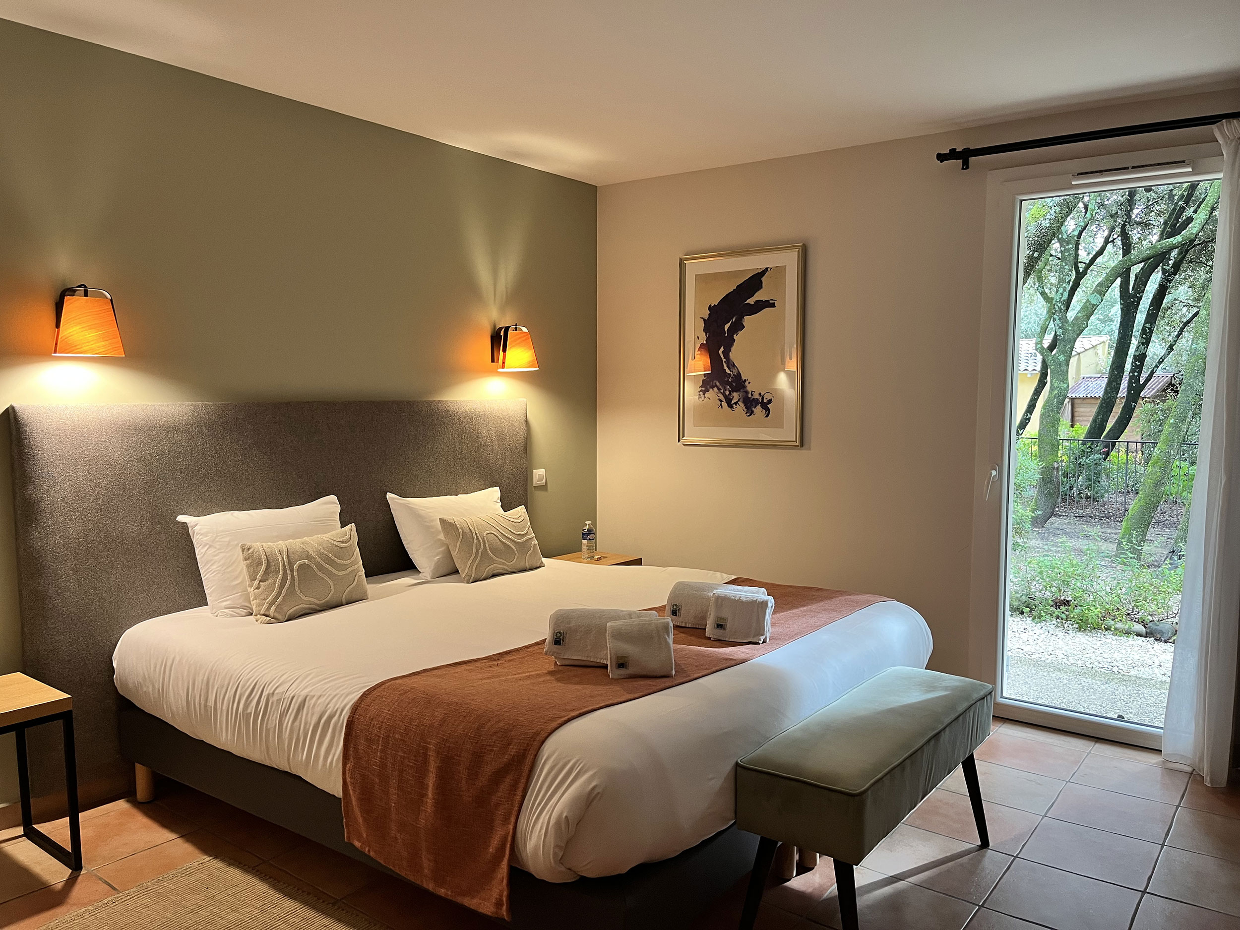 Chambre rez-de-jardin +